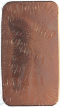 Kupferbarren 1 Kg - gegossen